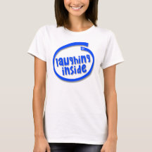 Camiseta Rindo Por Dentro