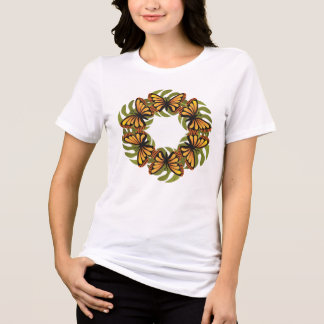 Camiseta Ring around monstera leaves