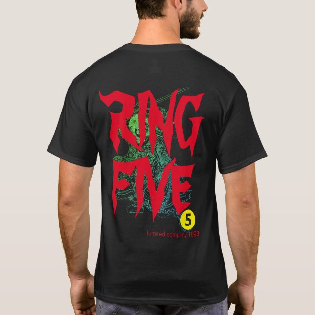 CAMISETA RING FIVE (Verso)
