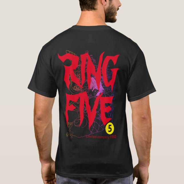 CAMISETA RING FIVE　 (Verso)