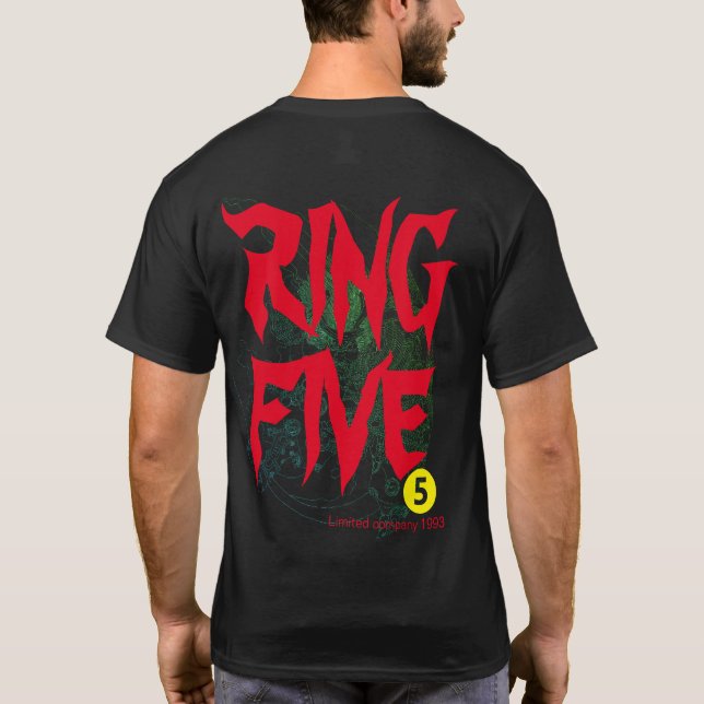 CAMISETA RING FIVE (Verso)