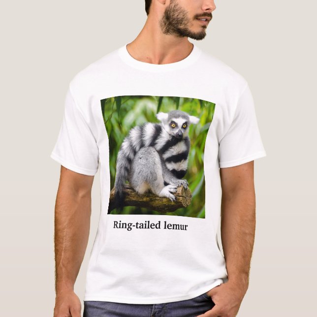 Camiseta Ring-tailed lemur (Frente)