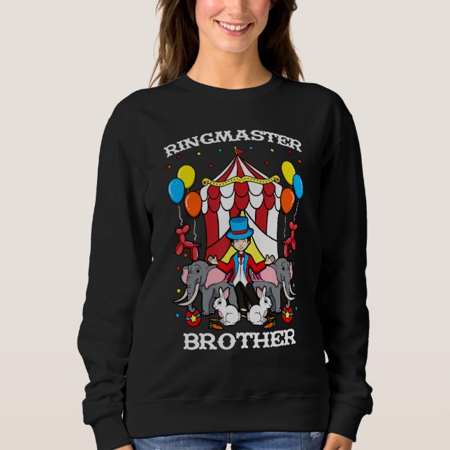 Camiseta Ringmaster Brother Circus Event Funcionarios Ringh (Frente)