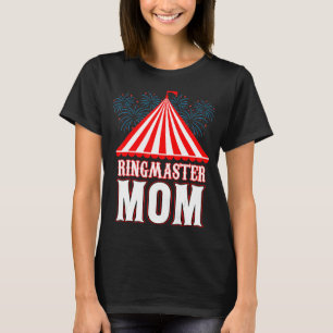 Camiseta Ringmaster Mãe, Festa de Carnaval de Circo, Moth