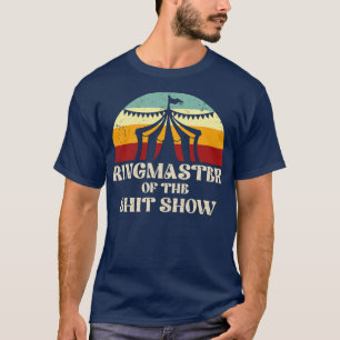 Camiseta Ringmaster Retroativo Da Apresentação