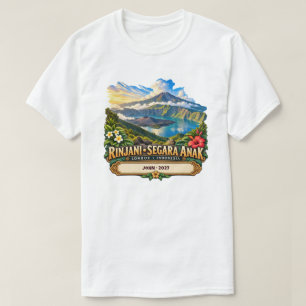 Camiseta Rinjani Segara Anak Personalizado