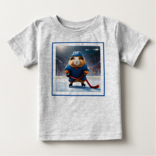 Camiseta Rink Rookie: O Porco do Hóquei no Gelo