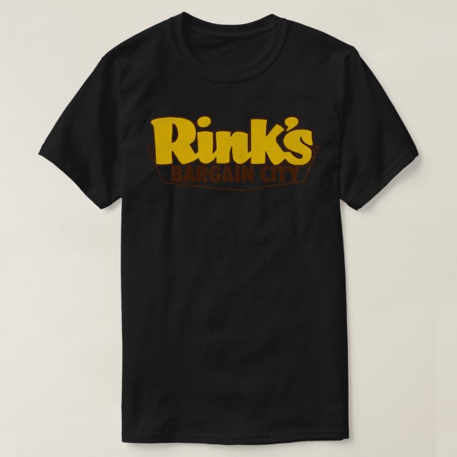 Camiseta Rinks Bargain City Retro Defunct Cincinnati Discou (Frente do Design)