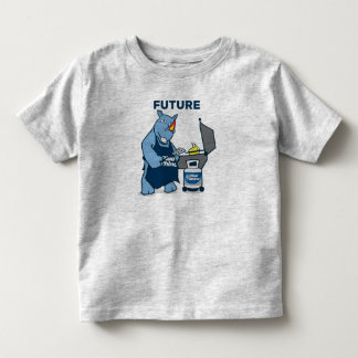 Camiseta Rino azul "Futuro Griller"