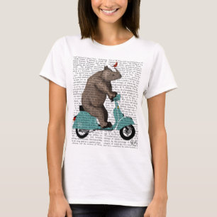 Camiseta Rino em Moped