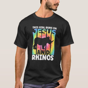 Camiseta Rino Outfit for Rhinocerontes Lovers for Women Gir