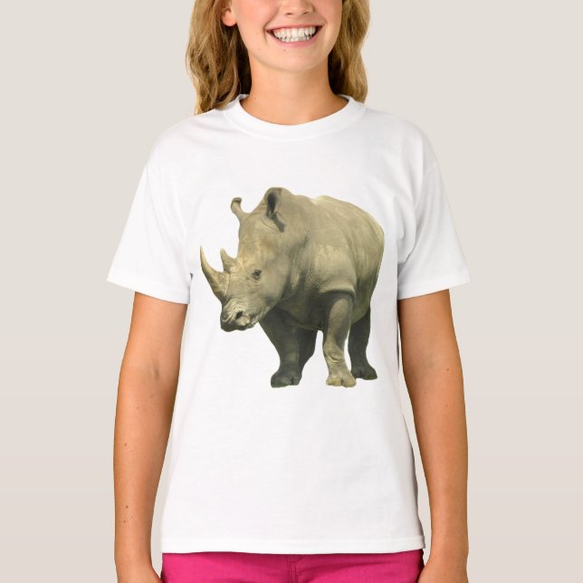 Camiseta Rinoceronte africano (Frente)