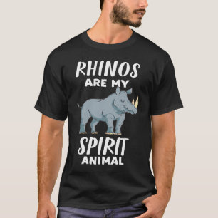 Camiseta Rinoceronte É Meu Animal Rinoceronte