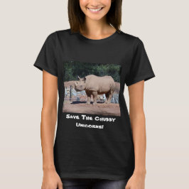Camiseta Rinoceronte feminino