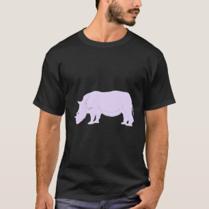 Camiseta Rinoceronte Lavanda Rino