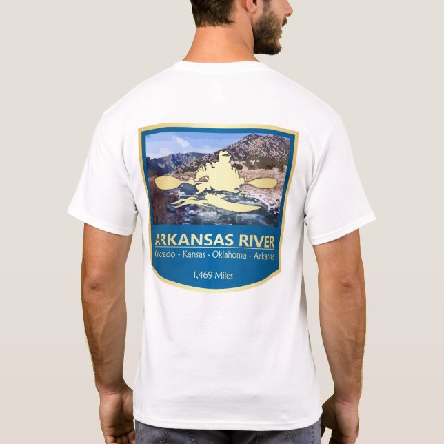 Camiseta Rio Arkansas (PFK) (Verso)