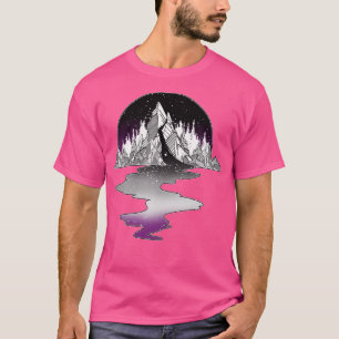 Camiseta Rio Asexual Flag Mountain