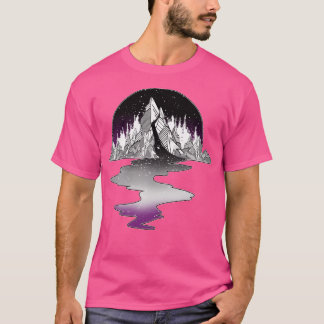 Camiseta Rio Asexual Flag Mountain