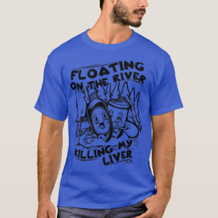 Camiseta Rio Bebendo de Álcool Flutuante Rio Sunshine Lov