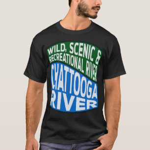 Camiseta Rio Chattooga Cena e Rio Recreacional Selvagem