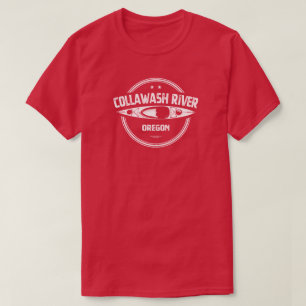 Camiseta Rio Collawash Oregon Caiaque