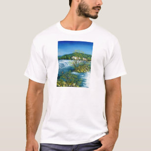Camiseta RIO DE ARNO NA Paisagem Toscana ROVEZZANO Florence