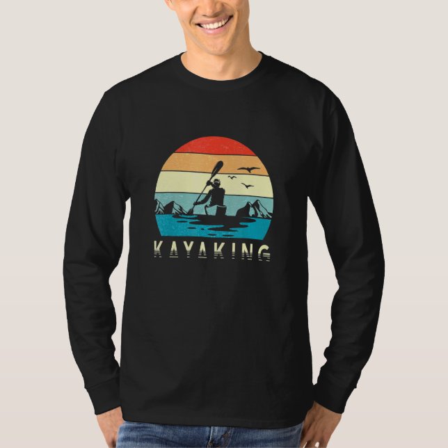 Camiseta Rio de Campanha de Canoagem de Kayaking (Frente)