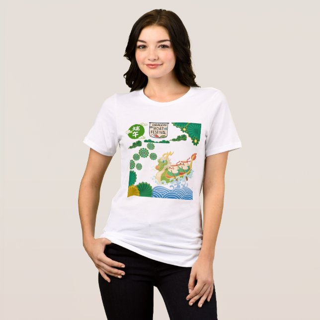 Camiseta Rio de Dragões Ascendentes branco (Frente Completa)