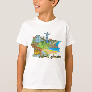 Camiseta Rio de Janeiro, Cidade Famosa do Brasil