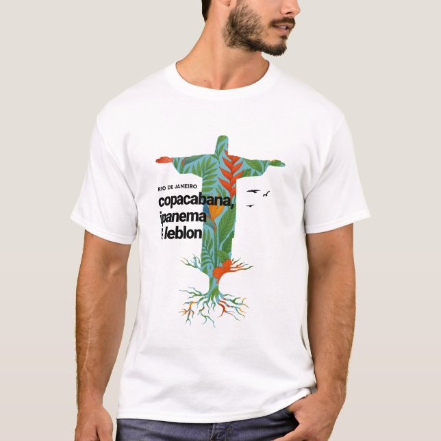 Camiseta Rio de Janeiro - Cristo Redentor (Frente)