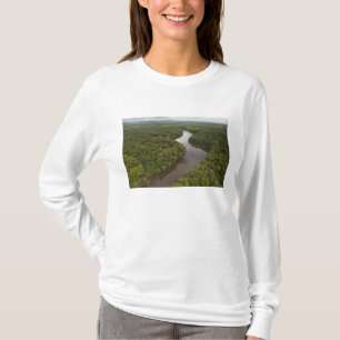 Camiseta Rio Essequibo, o rio mais longo da Guiana, e 5