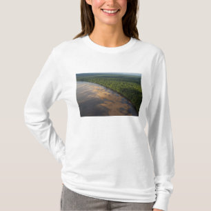 Camiseta Rio Essequibo, rio mais longo da Guiana, e 3