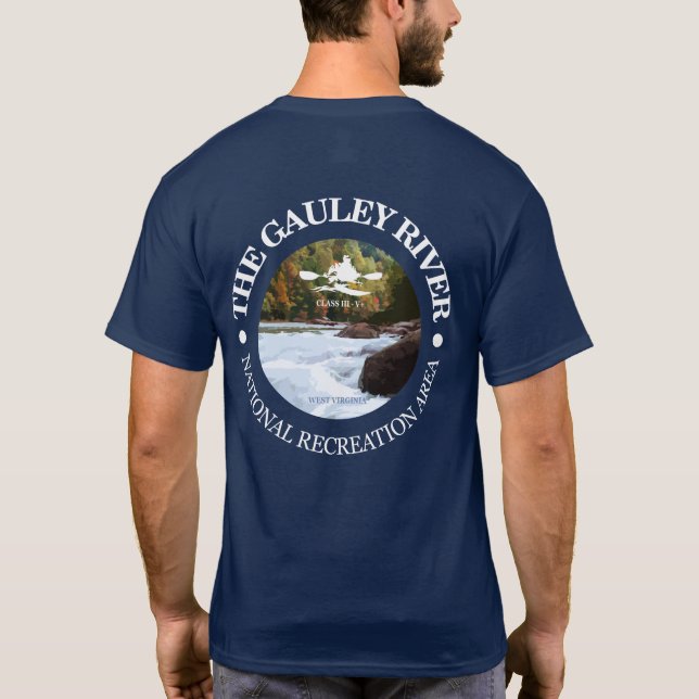 Camiseta Rio Gauley (c) (Verso)