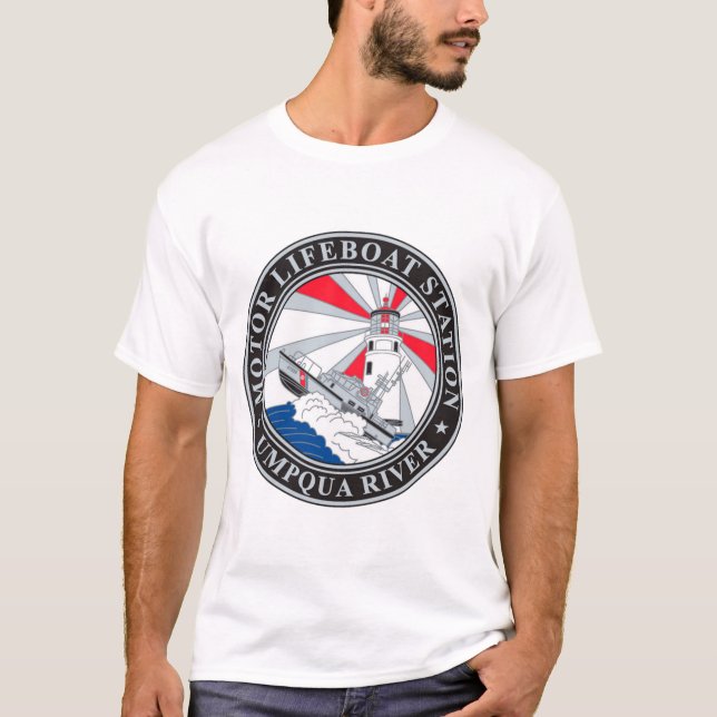 Camiseta Rio MLSTA Umpqua (Guarda costeira dos EUA) (Frente)