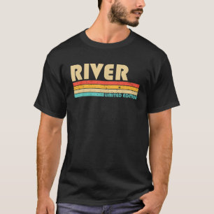 Camiseta RIO Nome Personalizado Funny Retro Vintage Birthd