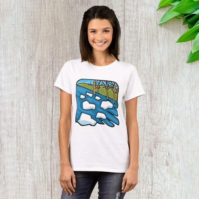 Camiseta Rio primavera (Criador carregado)
