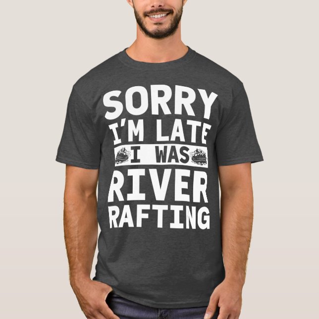Camiseta Rio Rafting Roupa Funny Melhores Presentes Para (Frente)