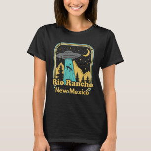 Camiseta Rio Rancho Novo México Ufo Hunter 1980 Retro S