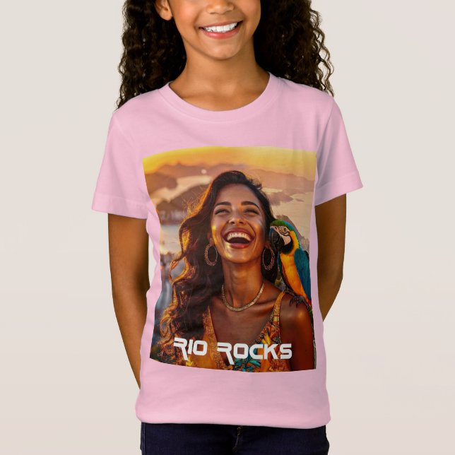 CAMISETA RIO ROCKS - BRASIL (Frente)