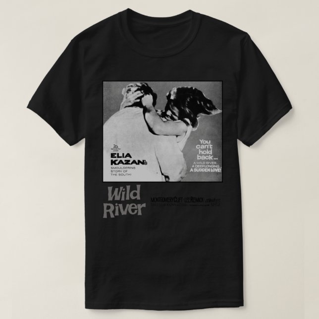 Camiseta rio selvagem (Frente do Design)