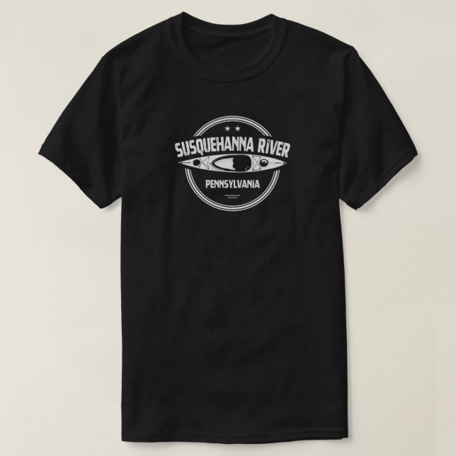 Camiseta Rio Susquehanna (Frente do Design)