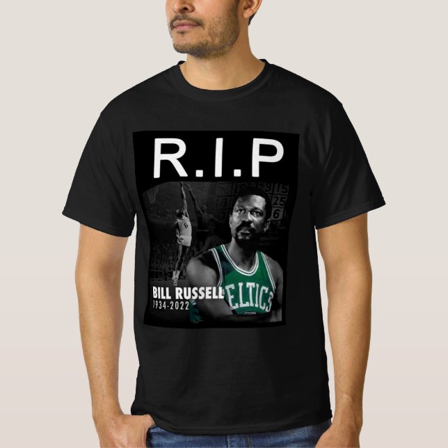 Camiseta Rip Bill Russell Memórias (Frente)