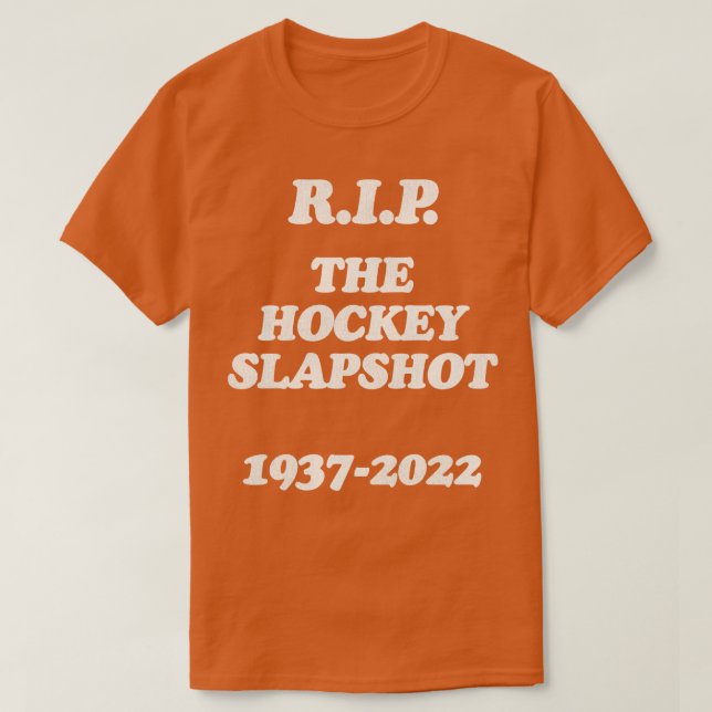 Camiseta RIP - Captura De Hóquei (Frente do Design)