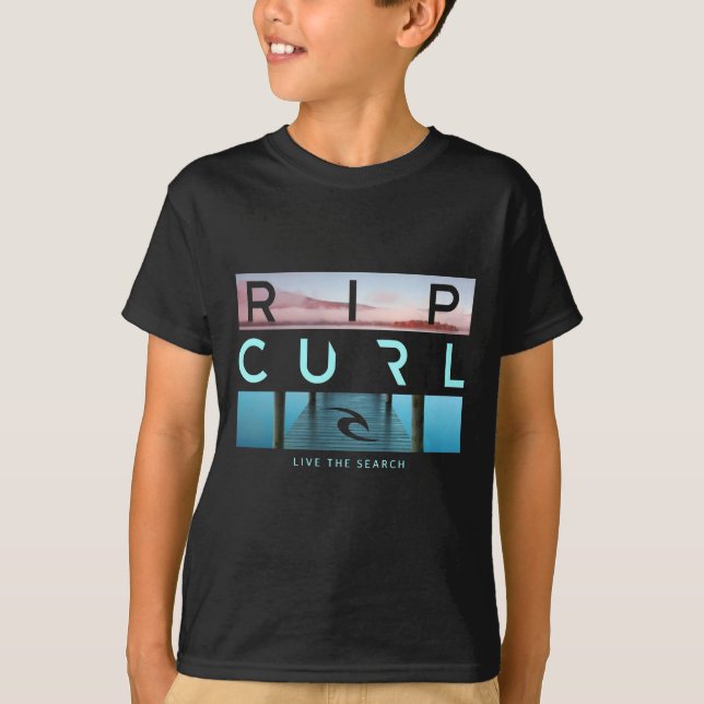 Camiseta Rip Curl ao vivo a pesquisa (Frente)