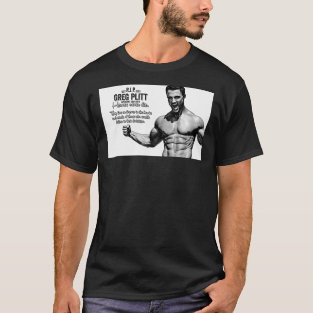 CAMISETA RIP DE PLITT GREG   (Frente)