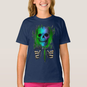 CAMISETA RIP ESQUELETO