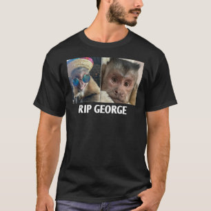 CAMISETA RIP GEORGE O MACACO DE TIK TOK