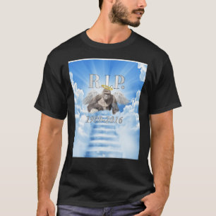 Camiseta RIP Harambe Graphic. Essencial
