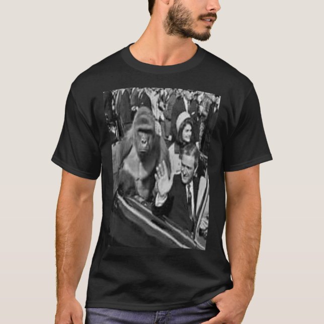 Camiseta Rip Harambe Jfk   (Frente)