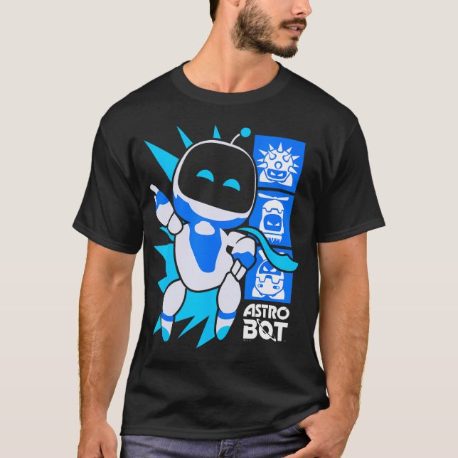 Camiseta Ripple Junction X Astro Bot Resgate Mission Victor (Frente)